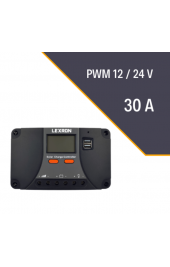 Lexron 30A PWM Şarj Kontrol Cihazı 